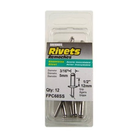 Fpc 12PK L SS Rivet FPC68SS